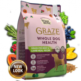WishBone 紐西蘭無殼物草飼牛羊狗乾糧 4lb